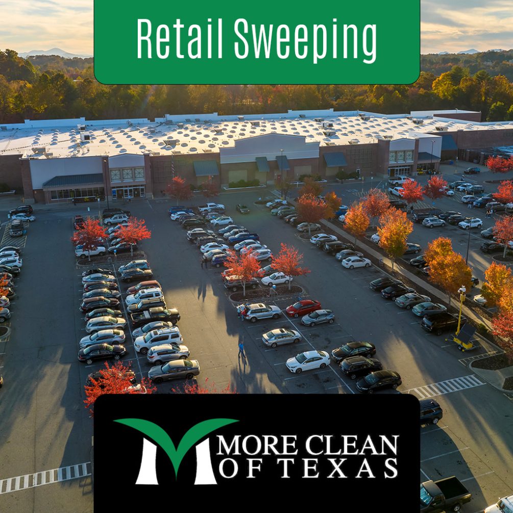 Keep Retail Areas Neat in DFW with Retail Sweeping